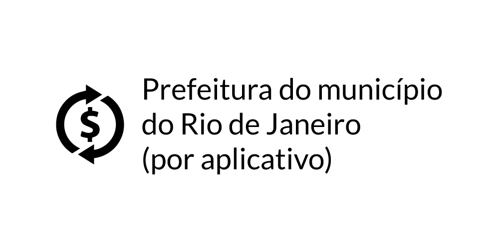 Cartilha fornecer Prefeitura do Rio de Janeiro por aplicativo